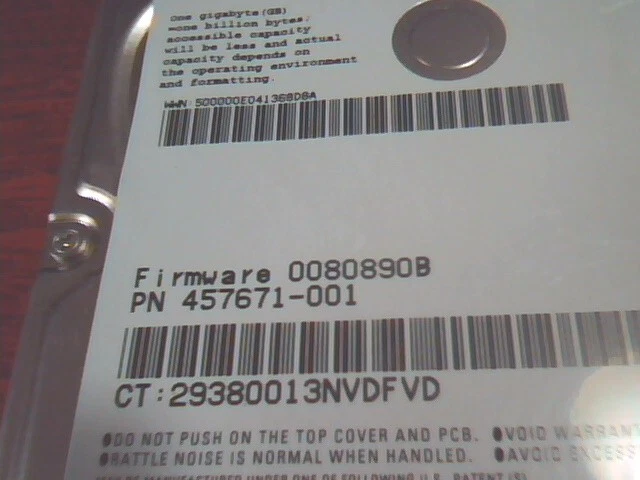 HDD Laptop Hard Disk Fujitsu MHY2250BH CA06889-B30900C1 250GB SATA 457671-001 - image 4