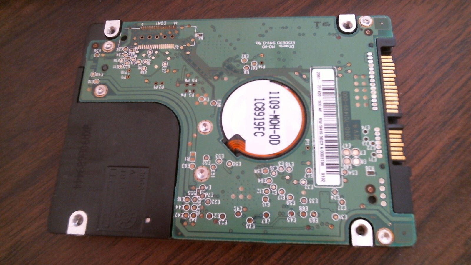 HDD Laptop Hard Disk Drive SATA WD Scorpio Blue 320GB WD3200BEVT-00ZCT0 FHCT2AB - image 4