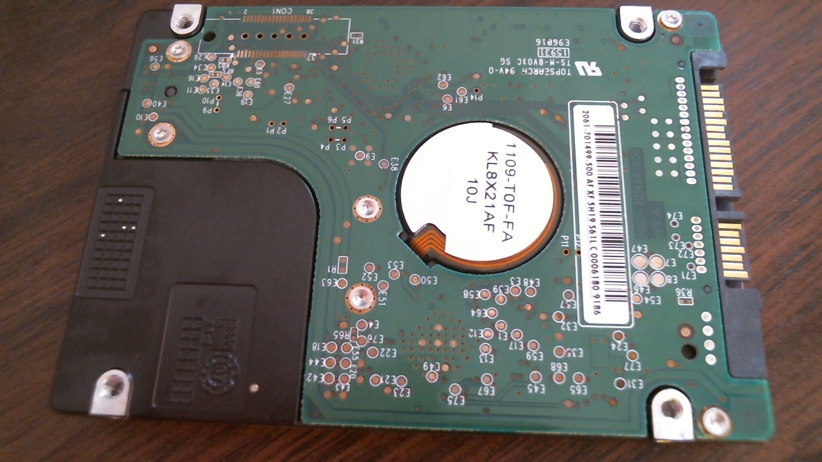 HDD Laptop Hard Disk Drive SATA WD Scorpio Blue 250GB WD2500BEVS-22VAT0 HACT2ABB - image 4