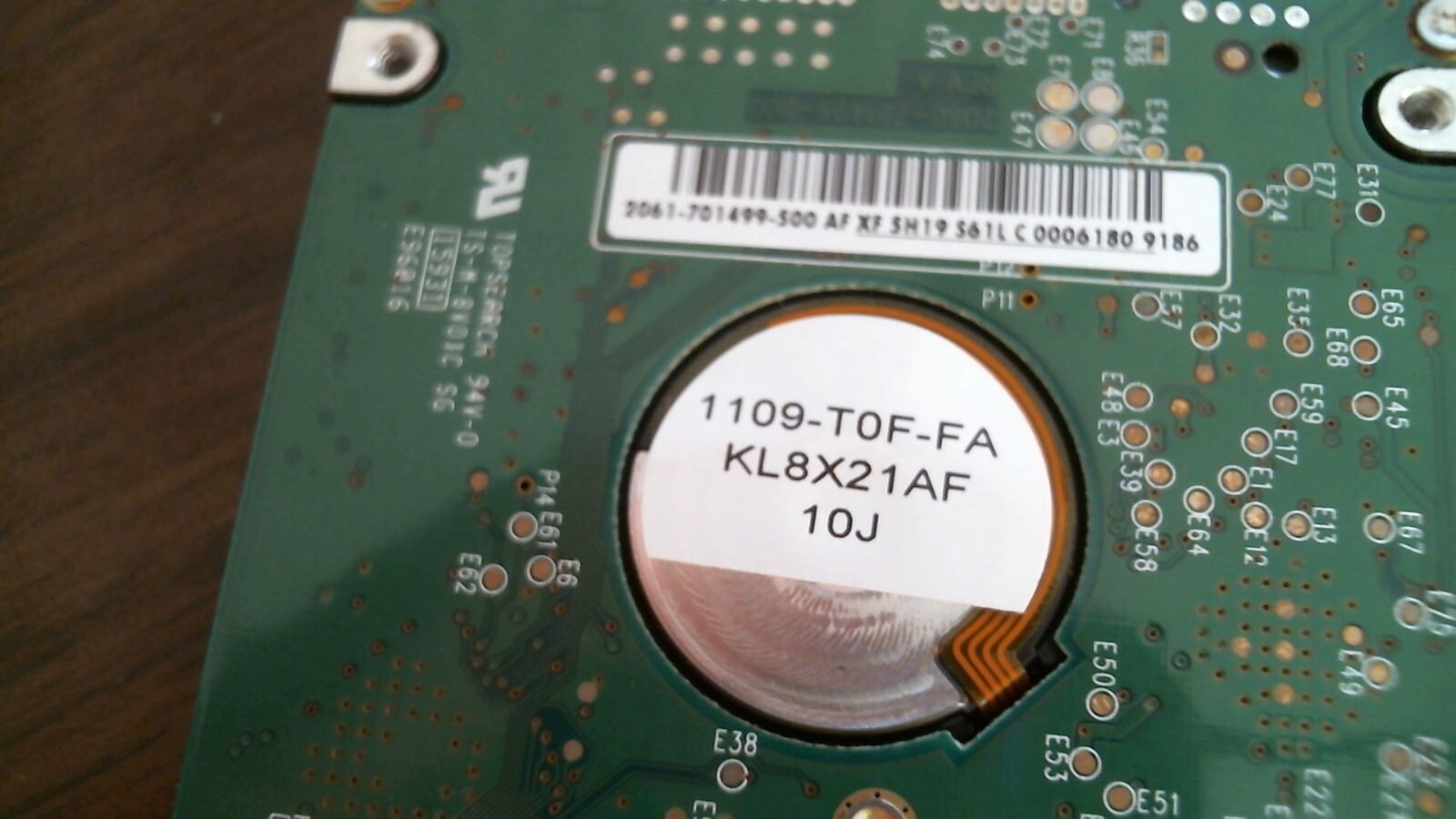 HDD Laptop Hard Disk Drive SATA WD Scorpio Blue 250GB WD2500BEVS-22VAT0 HACT2ABB - image 5