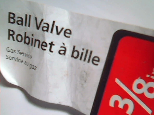 Gas Ball Valve 3/8in American Valve M88C #23152 brass Female NPT 1/2PSIG & 5G - image 2