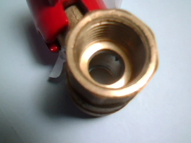Gas Ball Valve 3/8in American Valve M88C #23152 brass Female NPT 1/2PSIG & 5G - image 5