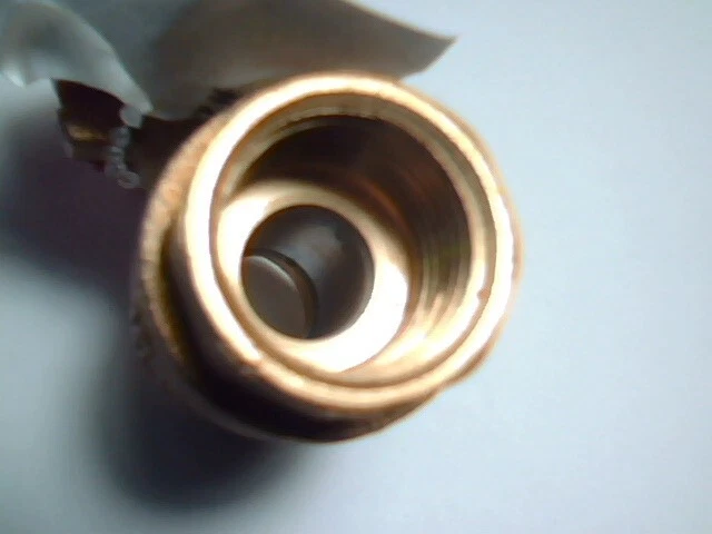 Gas Ball Valve 3/8in American Valve M88C #23152 brass Female NPT 1/2PSIG & 5G - image 6