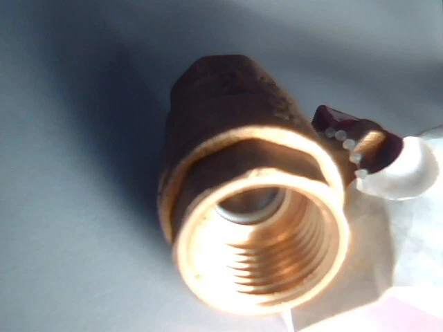 Gas Ball Valve 3/8in American Valve M88C #23152 brass Female NPT 1/2PSIG & 5G - image 7