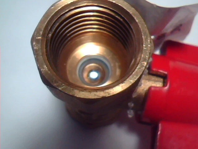 Gas Ball Valve 1/2in American Valve M88C #21530 brass Female NPT 1/2PSIG & 5G - image 8