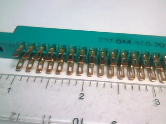 Card Edge connector bus slot 44 pins 2x22 3.6in length 4in 0.065in 0.25mm pitch - image 5