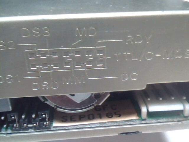 TOSHIBA ND-3564AR Floppy Disk Drive 1.44 3.5 Chinon FZ-354 only one in the world - image 5