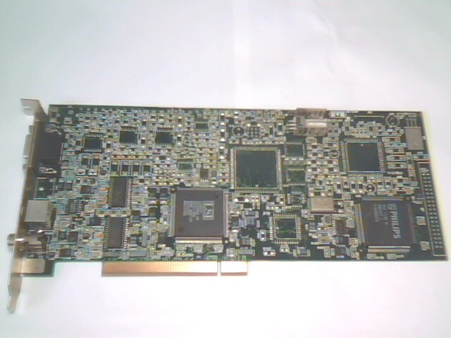 Video Graphics Card PCI Matrox Meteor 571-03 Rev:C Philips SAA7196 H