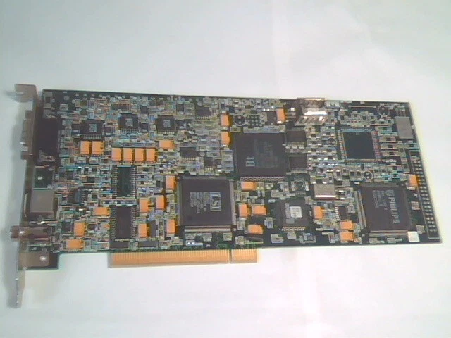 Video Graphics Card PCI Matrox Meteor 571-03 Rev:C Frame Grabber RCA