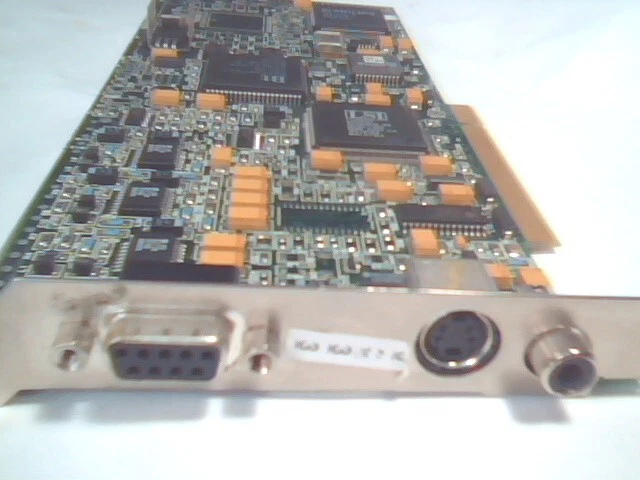 Video Graphics Card PCI Matrox Meteor 571-03 Rev:C Frame Grabber RCA - image 3