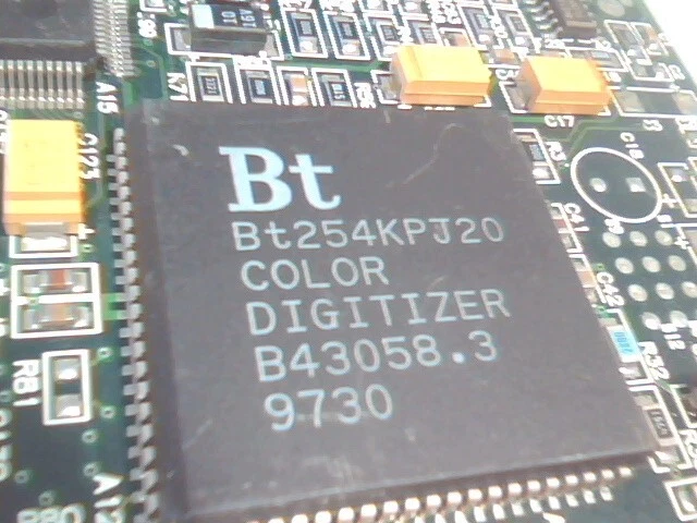 Video Graphics Card PCI Matrox Meteor 571-03 Rev:C Frame Grabber RCA - image 5