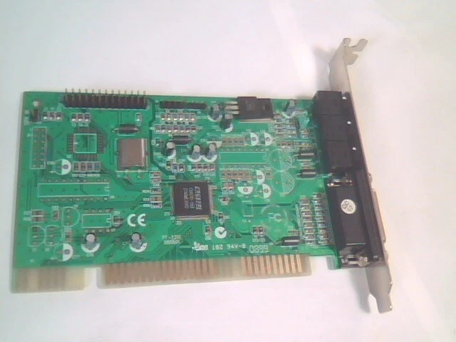 Crystal CX4235-XQ3 ISA Sound Card Sound Blaster/Adlib compatible DOS Win 98 PnP