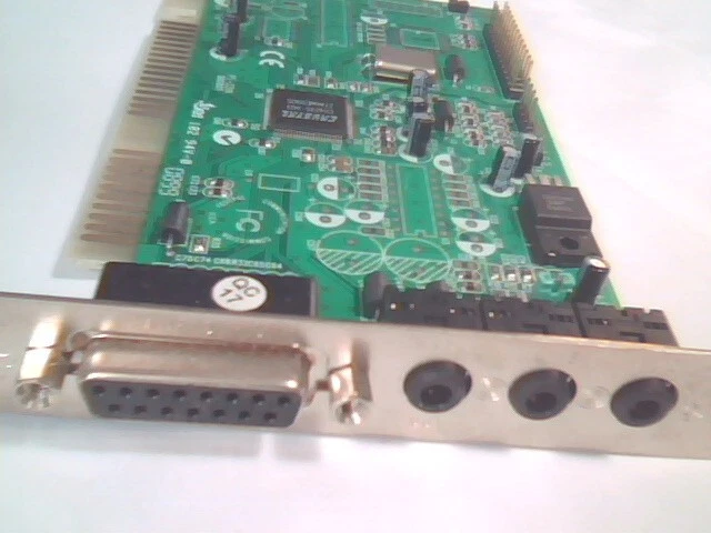 Crystal CX4235-XQ3 ISA Sound Card Sound Blaster/Adlib compatible DOS Win 98 PnP - image 3