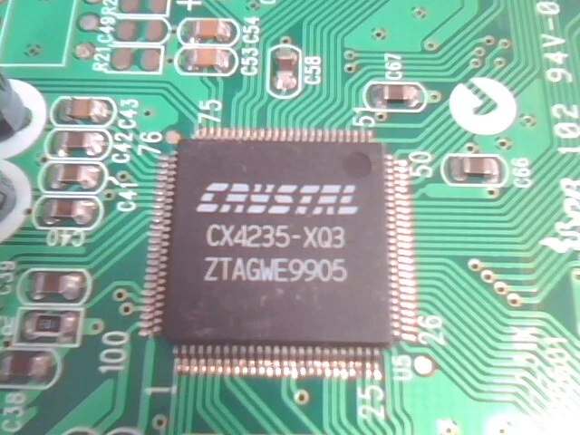 Crystal CX4235-XQ3 ISA Sound Card Sound Blaster/Adlib compatible DOS Win 98 PnP - image 7