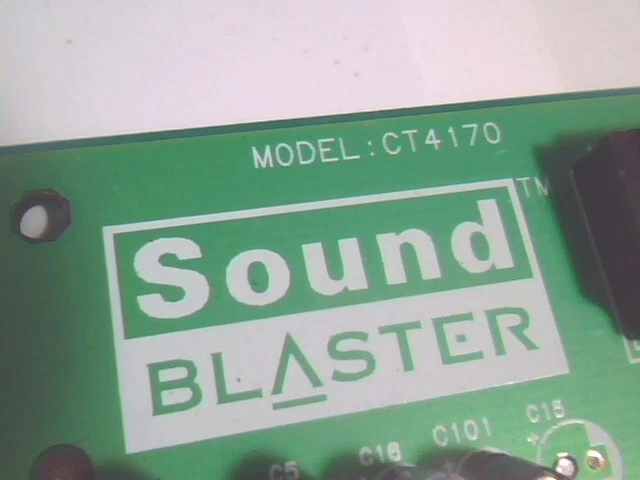 Creative Labs SoundBlaster CT4170 PNP 16-bit ISA Sound Card vintage v04 049730 a - image 4