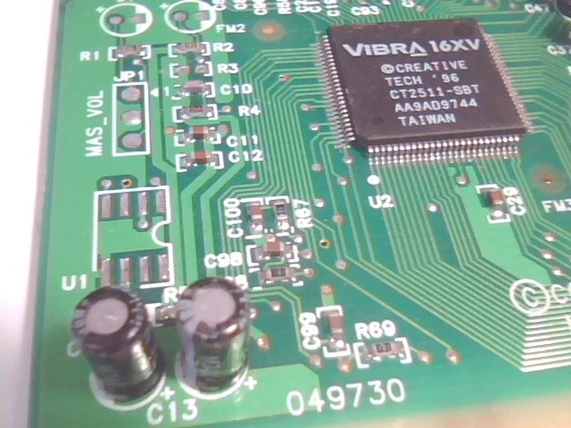 Creative Labs SoundBlaster CT4170 PNP 16-bit ISA Sound Card vintage v04 049730 a - image 5