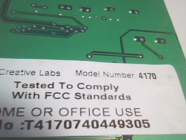 Creative Labs SoundBlaster CT4170 PNP 16-bit ISA Sound Card vintage v04 049730 a - image 7