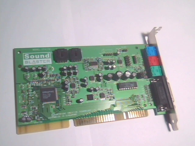 Creative Labs SoundBlaster CT4170 PNP 16-bit ISA Sound Card vintage v04 049730 b