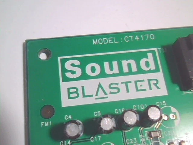 Creative Labs SoundBlaster CT4170 PNP 16-bit ISA Sound Card vintage v04 049730 d - image 4