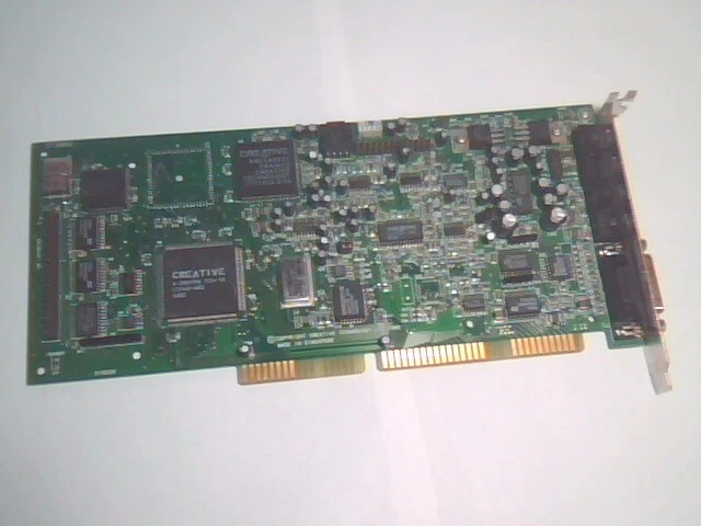 Creative Labs SoundBlaster SB16 PNP IDE CT2950 16-bit ISA Sound Card vintage v1