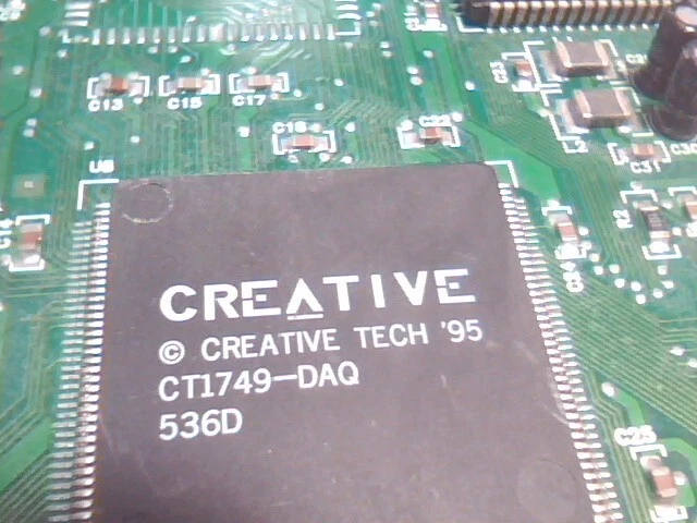 Creative Labs SoundBlaster SB16 PNP IDE CT2950 16-bit ISA Sound Card vintage v1 - image 8