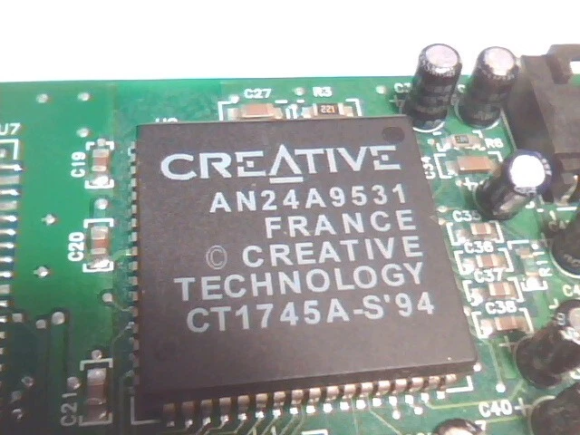 Creative Labs SoundBlaster SB16 PNP IDE CT2950 16-bit ISA Sound Card vintage v1 - image 9