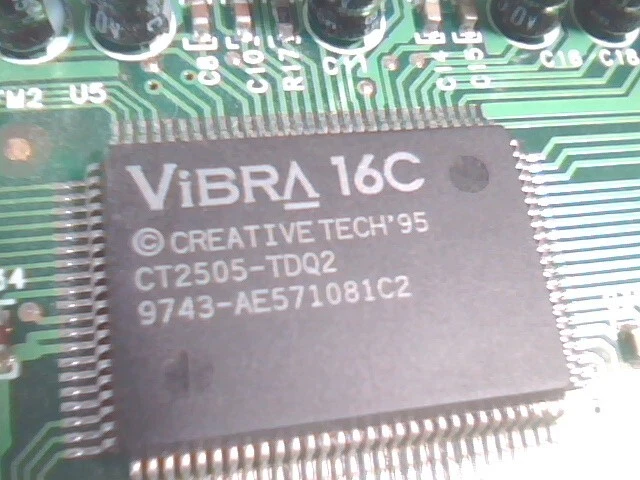 Creative Labs SoundBlaster SB 16 CT4180 16-bit ISA Sound Card vintage v2 Vibra16 - image 6