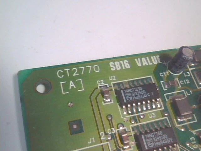 Creative Labs SoundBlaster SB16 Value CT2770 16-bit ISA Sound Card vintage v1 - image 4