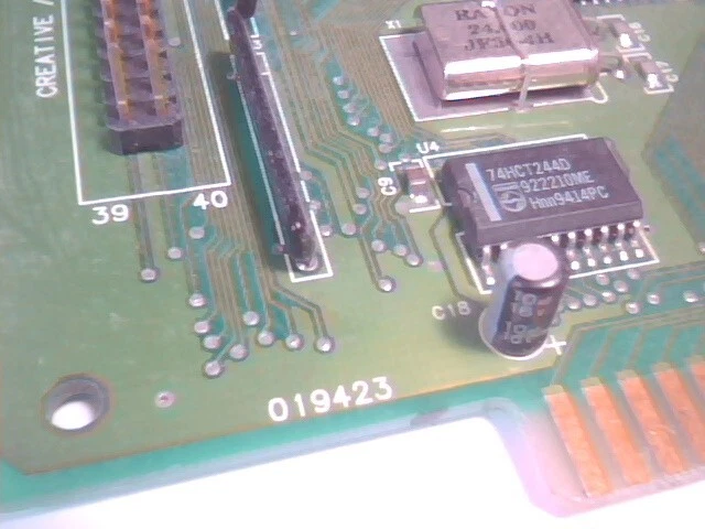 Creative Labs SoundBlaster SB16 Value CT2770 16-bit ISA Sound Card vintage v1 - image 5