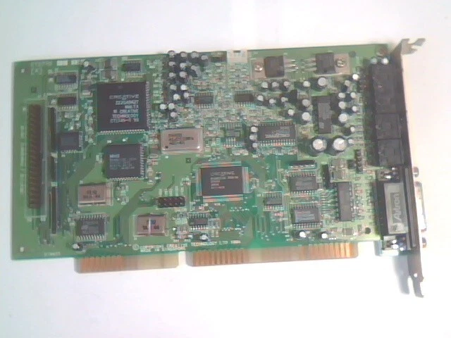 Creative Labs SoundBlaster SB16 Value CT2770 [A] 16bit ISA Sound Card vintage v1