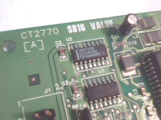 Creative Labs SoundBlaster SB16 Value CT2770 [A] 16bit ISA Sound Card vintage v1 - image 4