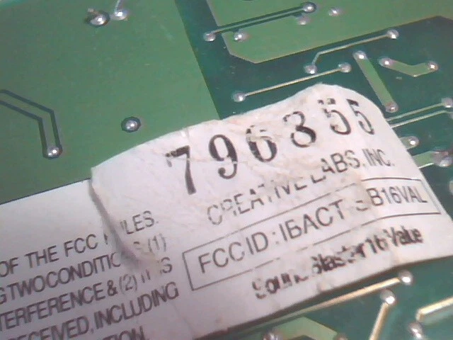 Creative Labs SoundBlaster SB16 Value CT2770 [A] 16bit ISA Sound Card vintage v1 - image 10