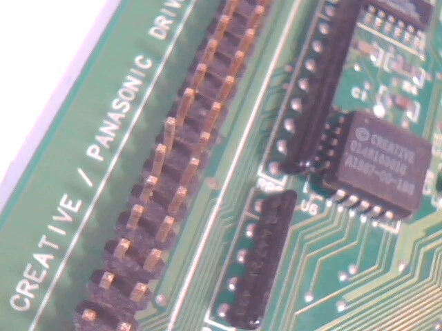 Creative Labs SoundBlaster SB16 Value CT2770 16bit ISA Sound Card vintage v3 b - image 8