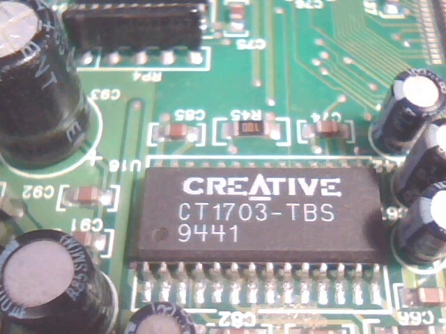 Creative Labs SoundBlaster SB16 Value CT2770 16bit ISA Sound Card vintage v3 b - image 9