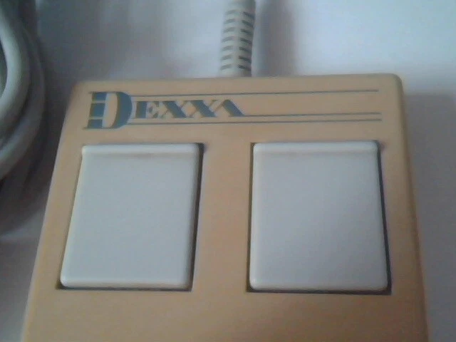 Vintage Dexxa Mouse MB-82-9F DZL6QBC Two-button - WORKING! - image 3