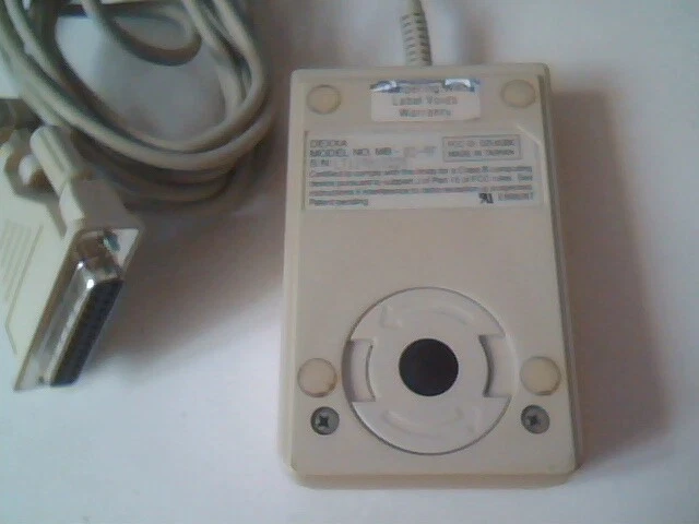 Vintage Dexxa Mouse MB-82-9F DZL6QBC Two-button - WORKING! - image 5
