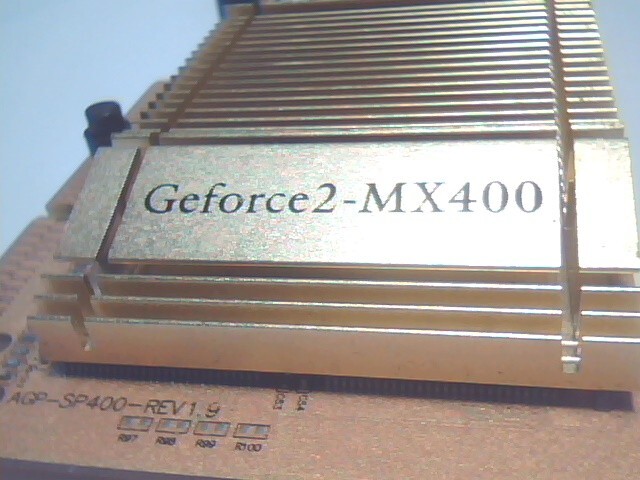 Video Graphics Card AGP TLX-GeForce2-MX400 64MB AGP-SP400-REV1.9 fanless quiet - image 4