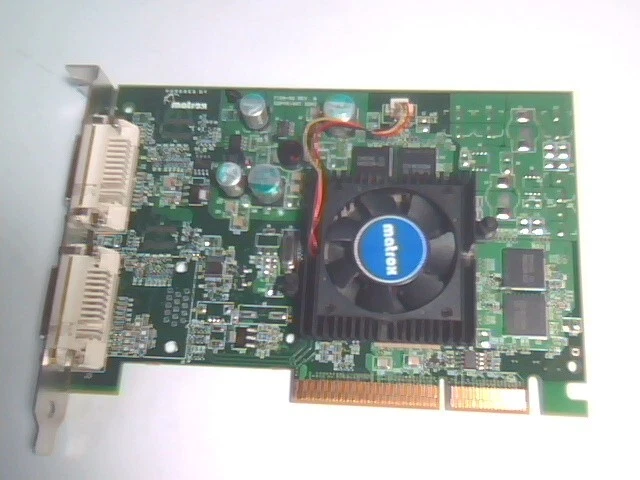 Video Graphics Card AGP 4X/8X Matrox 7129-00 P75-MDDA8X64 Millennium P750 64MB