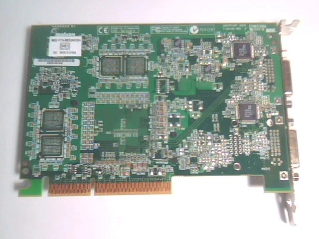 Video Graphics Card AGP 4X/8X Matrox 7129-00 P75-MDDA8X64 Millennium P750 64MB - image 2