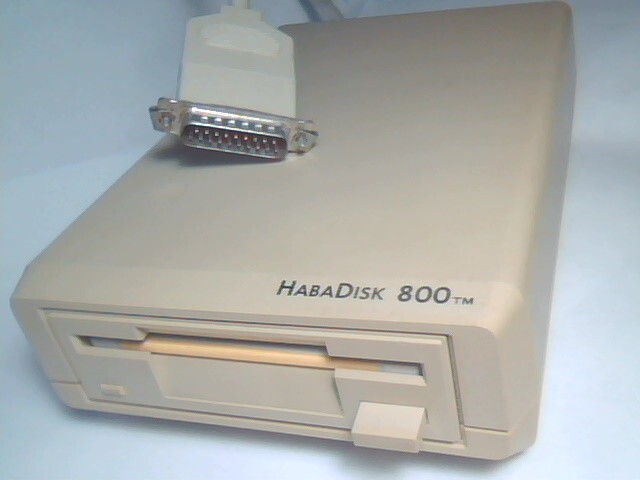 HabaDisk 800 MDS Apple Macintosh Compatible 1MB External Floppy Disk Drive