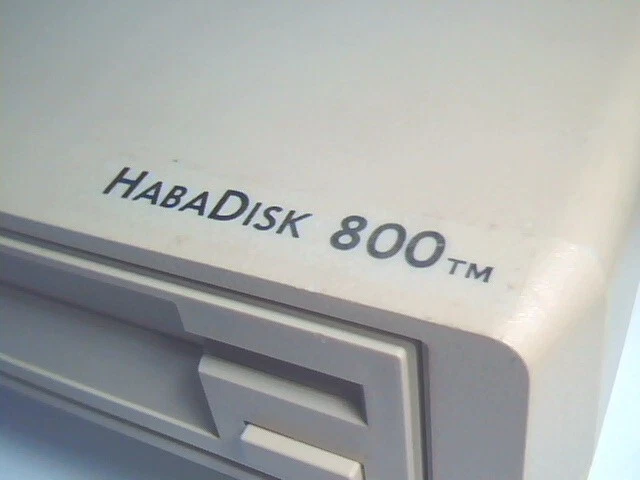 HabaDisk 800 MDS Apple Macintosh Compatible 1MB External Floppy Disk Drive - image 2
