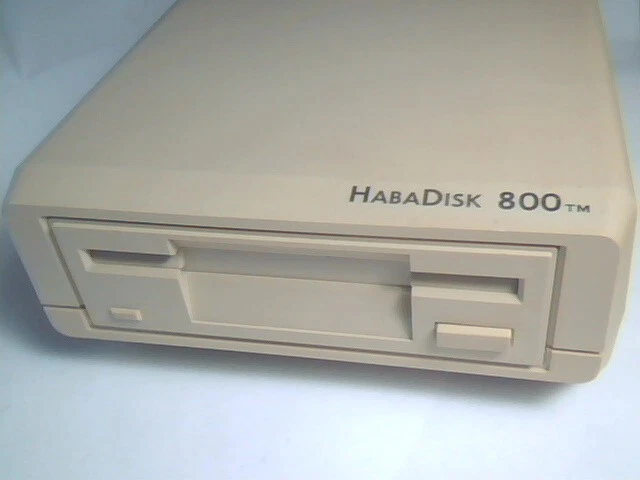 HabaDisk 800 MDS Apple Macintosh Compatible 1MB External Floppy Disk Drive - image 7