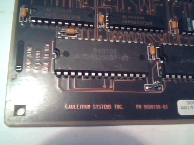 CABLETRON SYSTEMS 9050199 ETHERNET Nubus Card for Macintosh II Series Mac - image 3