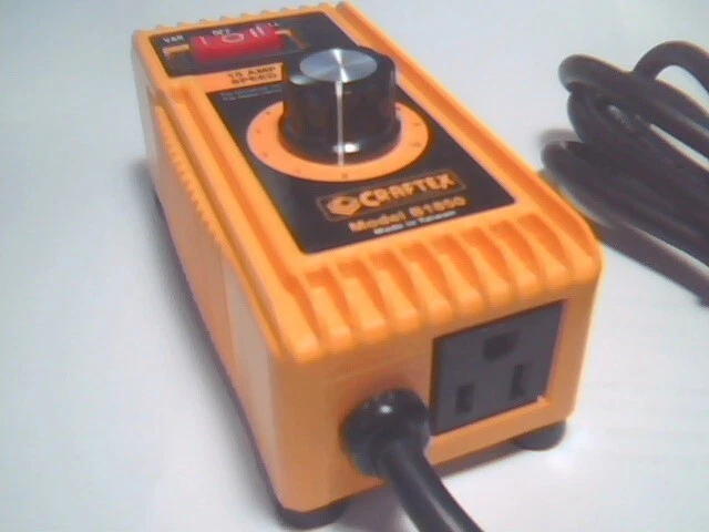 CRAFTEX B1850 ROUTER VARIABLE SPEED CONTROL 115V 15A AC VFD - image 2