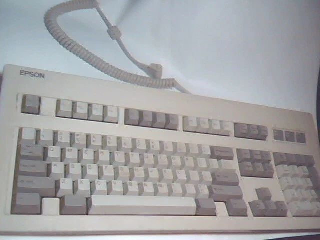 Epson Keyboard Q203A Equity A103A-AA Seiko - AT-style - large DIN