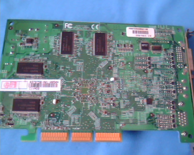 AGP card Asus V9560/ TD V9560 TD 256M C116B 0379758-A01-00504 C1VAD2 DVI VGA TV — image 6