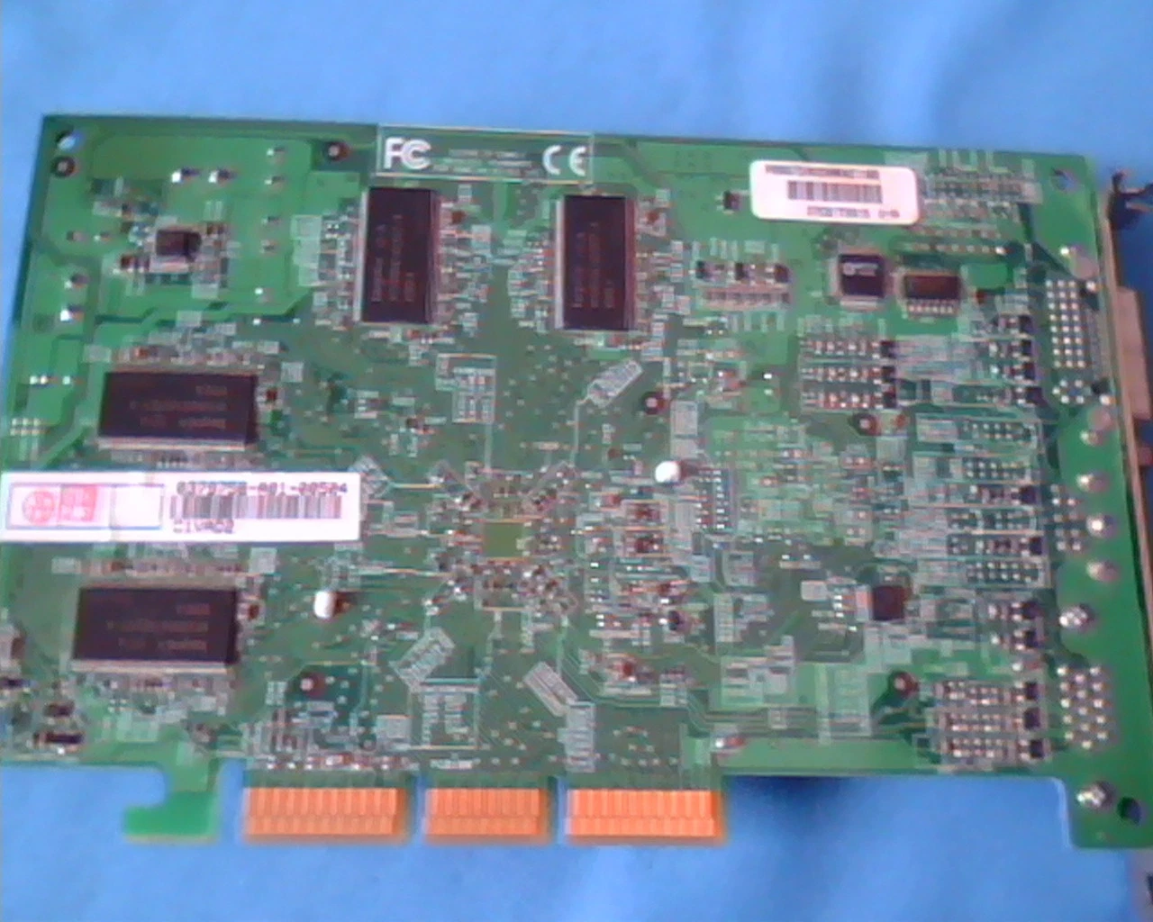 AGP card Asus V9560/ TD V9560 TD 256M C116B 0379758-A01-00504 C1VAD2 DVI VGA TV - image 6