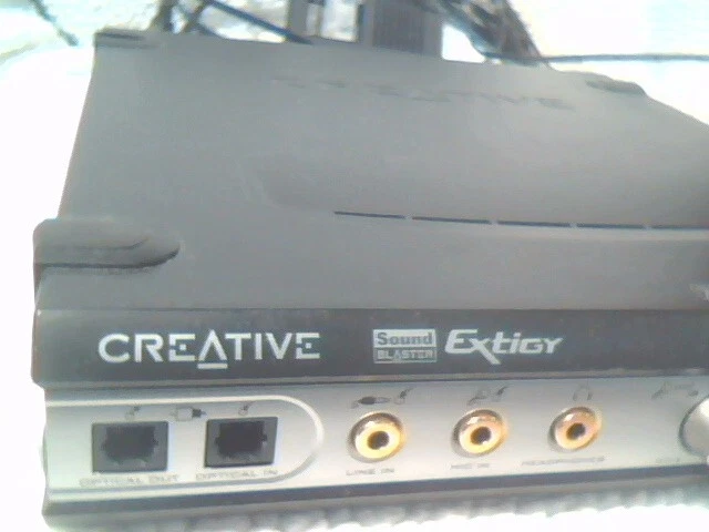 CREATIVE LABS SB0130 SOUND BLASTER EXTIGY EXTERNAL SOUND CARD - image 2