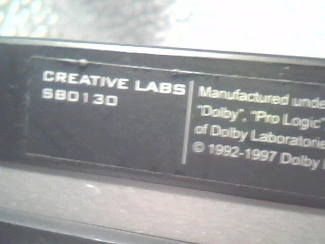 CREATIVE LABS SB0130 SOUND BLASTER EXTIGY EXTERNAL SOUND CARD - image 8