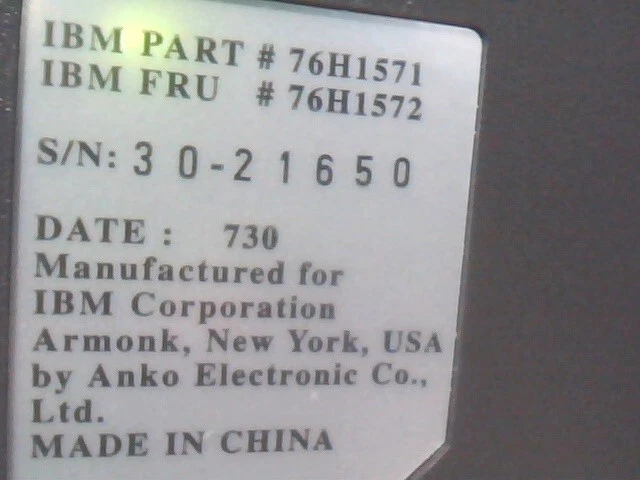 IBM Flight Controller 1997 with box and Manual uses vintage 15-pin Game Port - image 8